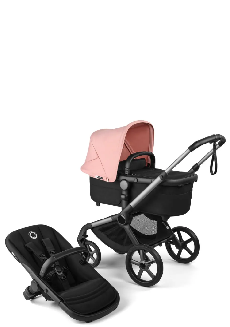 Kinderwagen-Set 'Fox 5 Renew – designed by you' Graphit / Heritage Black