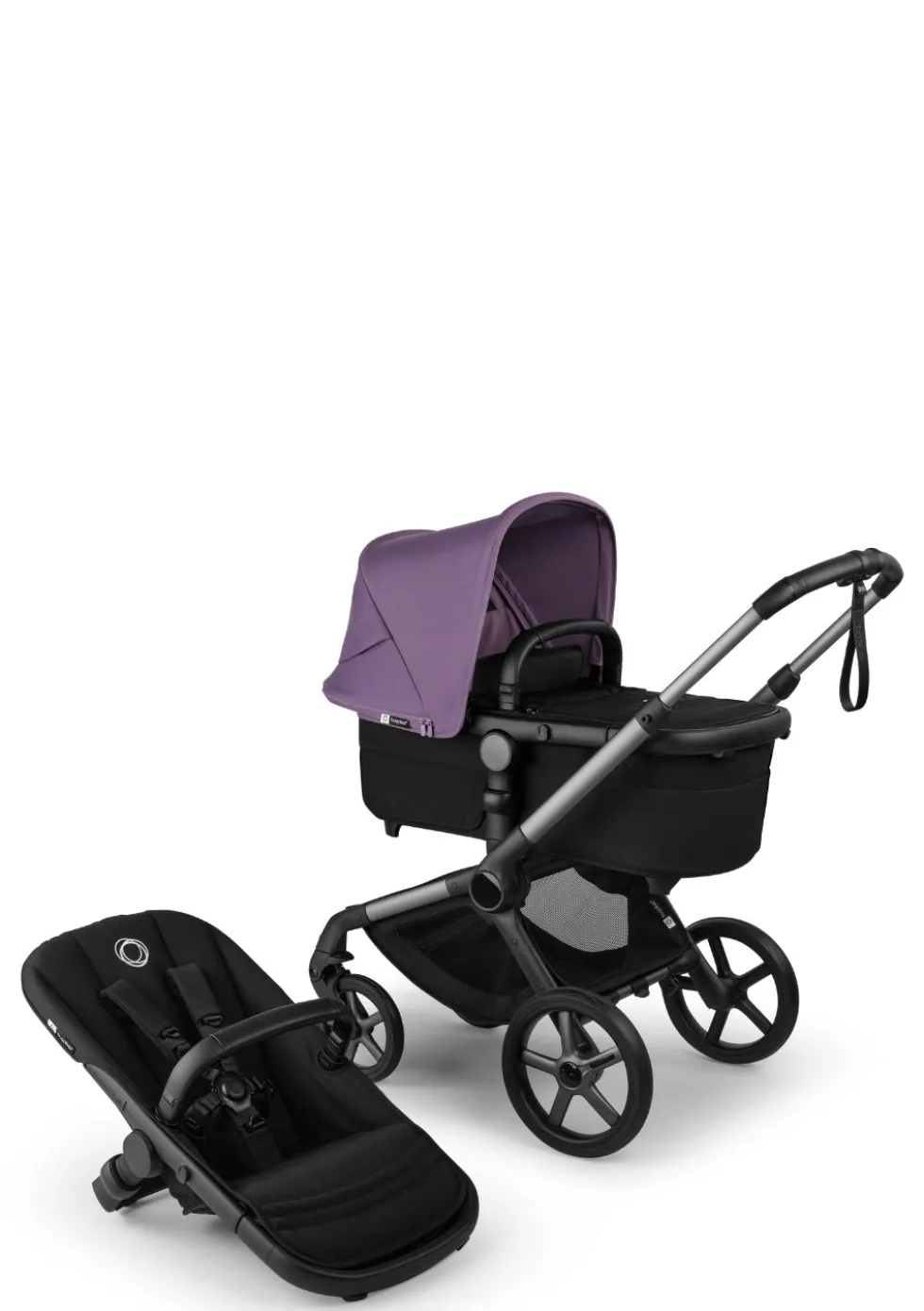 Kinderwagen-Set 'Fox 5 Renew – designed by you' Graphit / Heritage Black