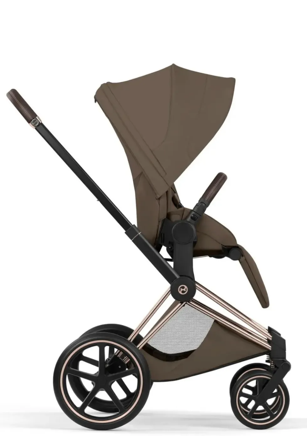 Kinderwagen-Set 'Priam Style' Coconut Brown