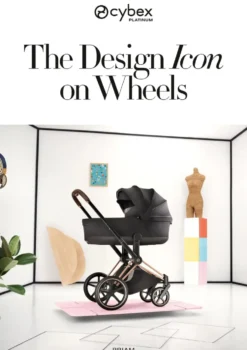 Kinderwagen-Set 'Priam Style' Sepia Black