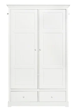 Kleiderschrank 'Seaside' 2-türig weiß