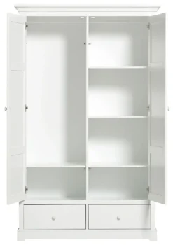 Kleiderschrank 'Seaside' 2-türig weiß
