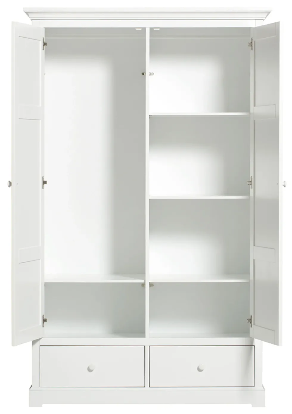 Kleiderschrank 'Seaside' 2-türig weiß