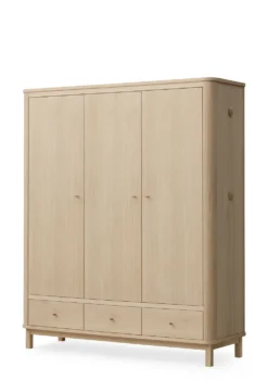 Kleiderschrank 'Wood' 3-türig Eiche