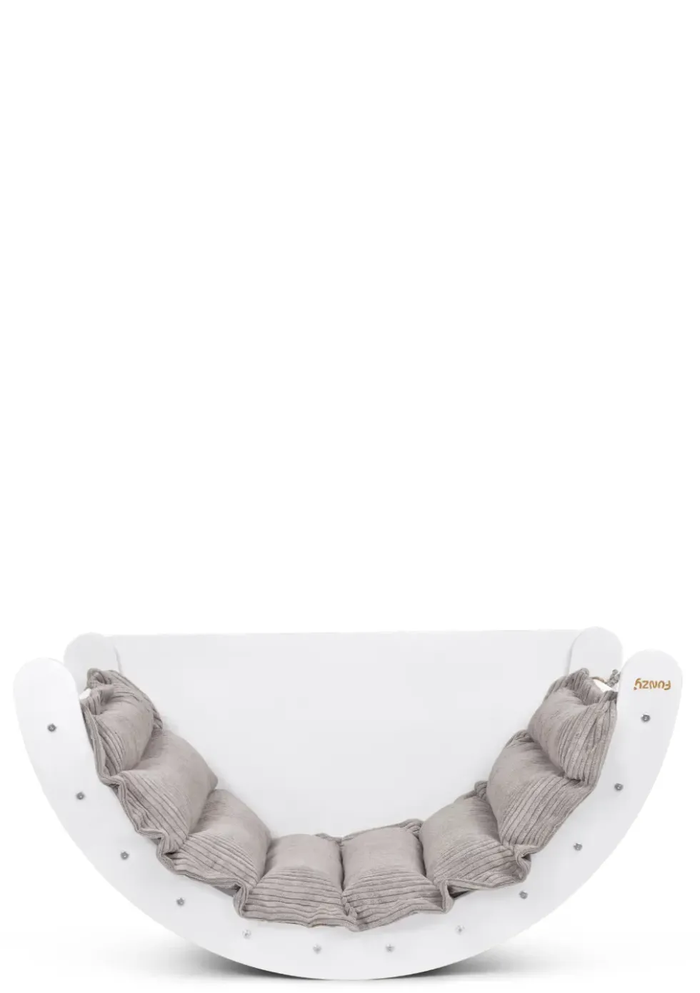 Kletterbogen Birke Weiß inkl. Kissen Cord Koala Grau