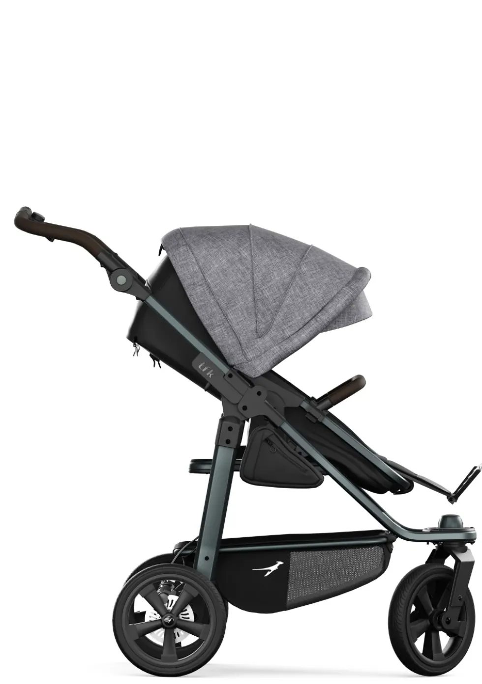 Kombi-Kinderwagen 'Mono 3' Premium Grau