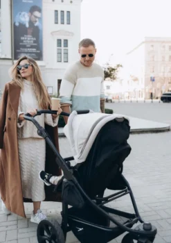 Kombi-Kinderwagen 'Mono 3' Premium Grau