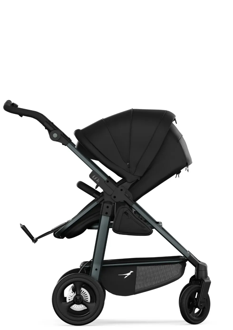 Kombi-Kinderwagen 'Mono 4' Schwarz