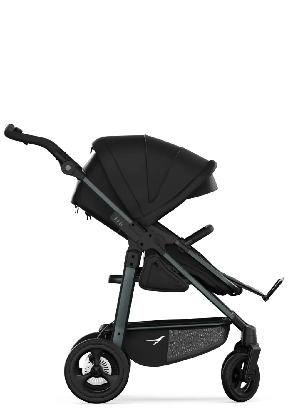 Kombi-Kinderwagen 'Mono 4' Schwarz