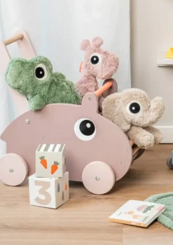 Kuschelfreund 'Raffi' rosa