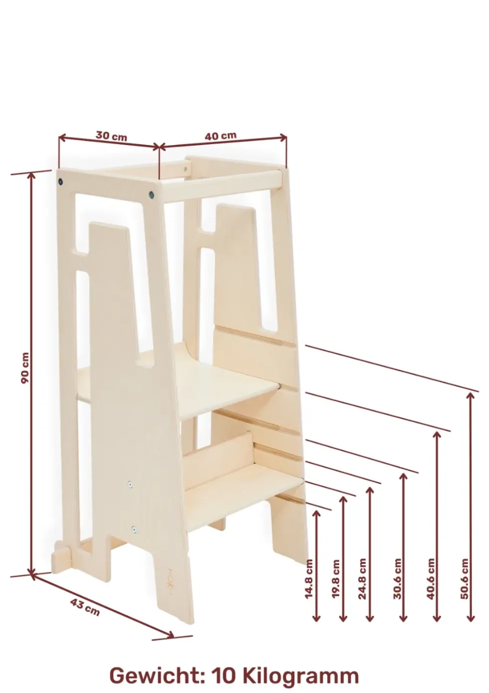 Lernturm White