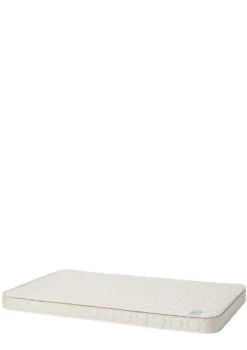 Lounger Bett 'Wood' Weiß 200 x 120 cm