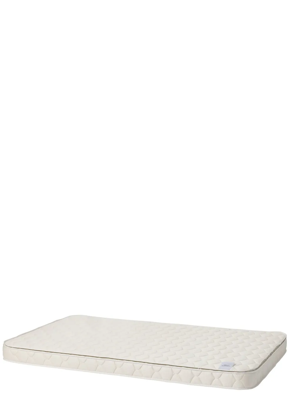 Lounger Bett 'Wood' Weiß 200 x 120 cm