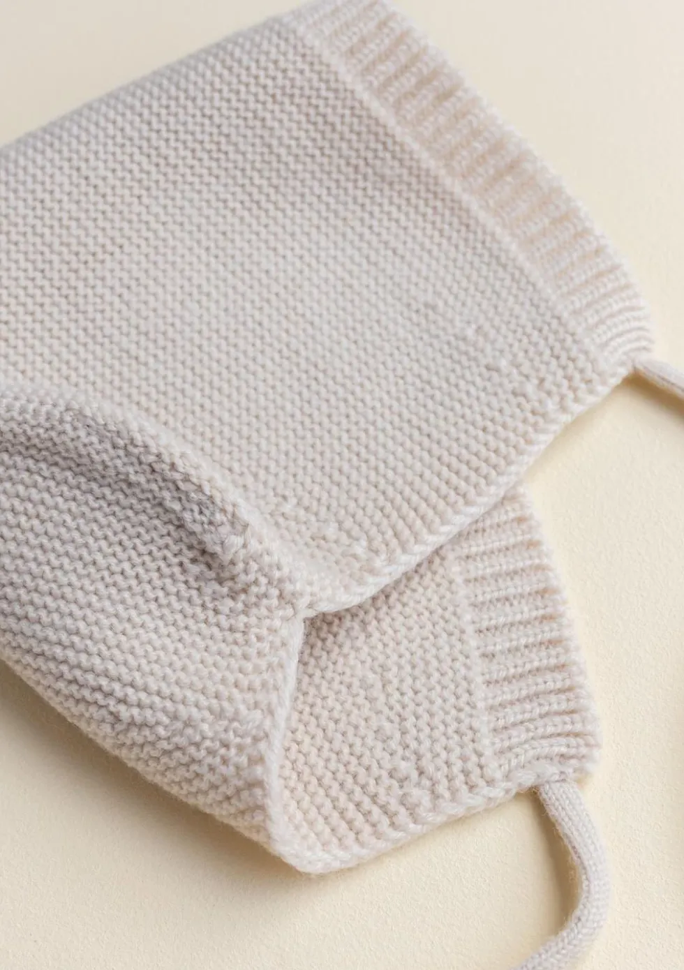 Merino Bonnet 'Dolly' Off-White