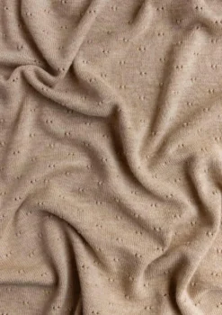 Merino Decke 'Bibi'Sand