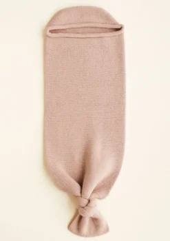 Merino Strick-Pucksack 'Cocoon' Apricot