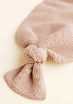 Merino Strick-Pucksack 'Cocoon' Apricot