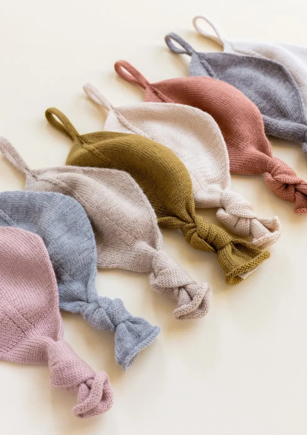 Merino Strick-Schnullertuch 'Titi Comforter' blush