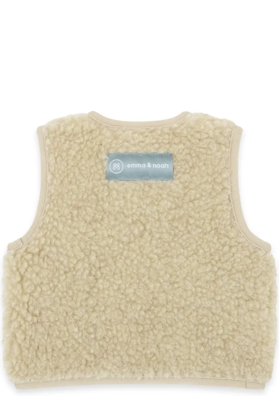 Merino Teddy Weste Essential Beige