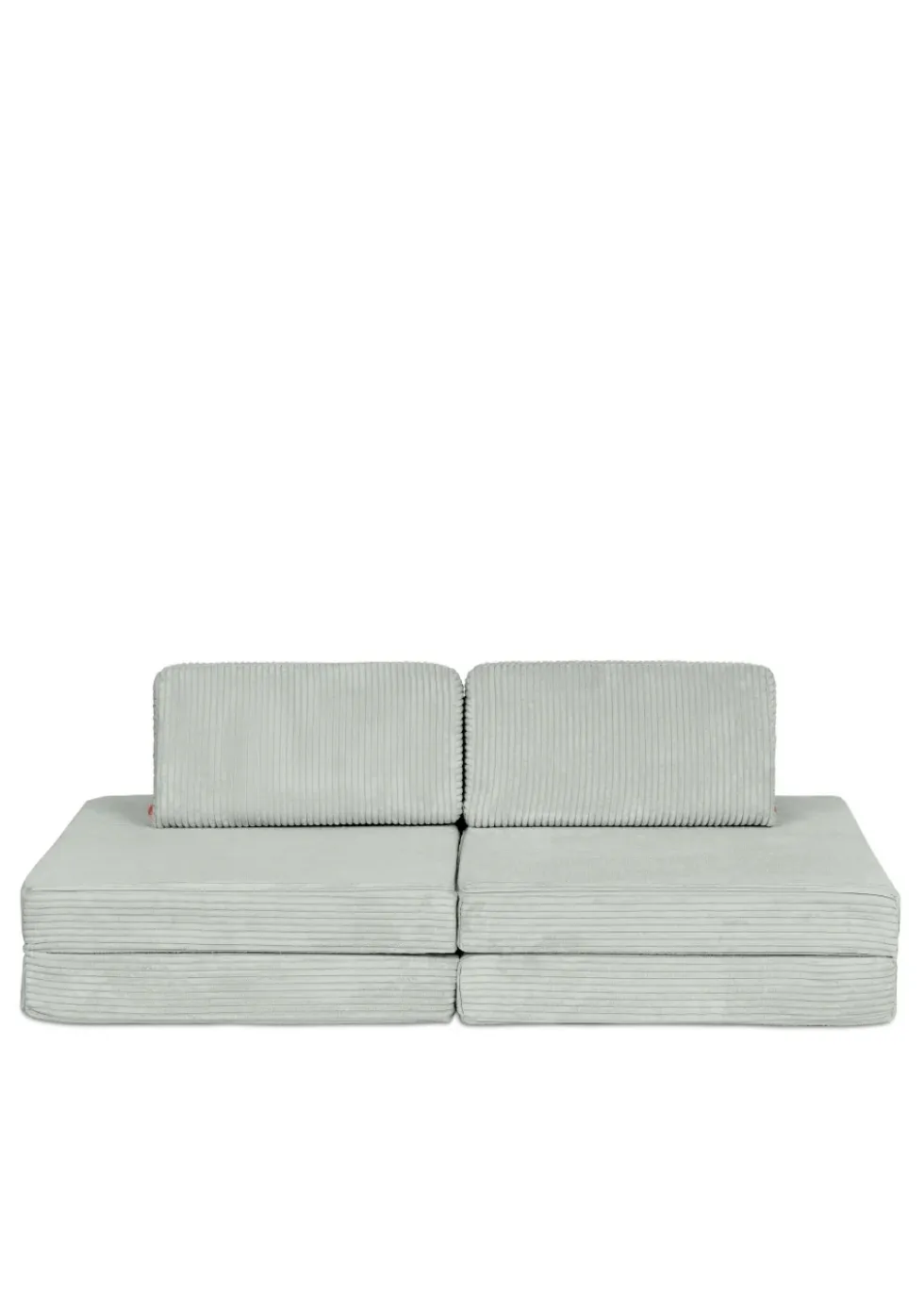 Mini Spielsofa Cord Salbei Grün