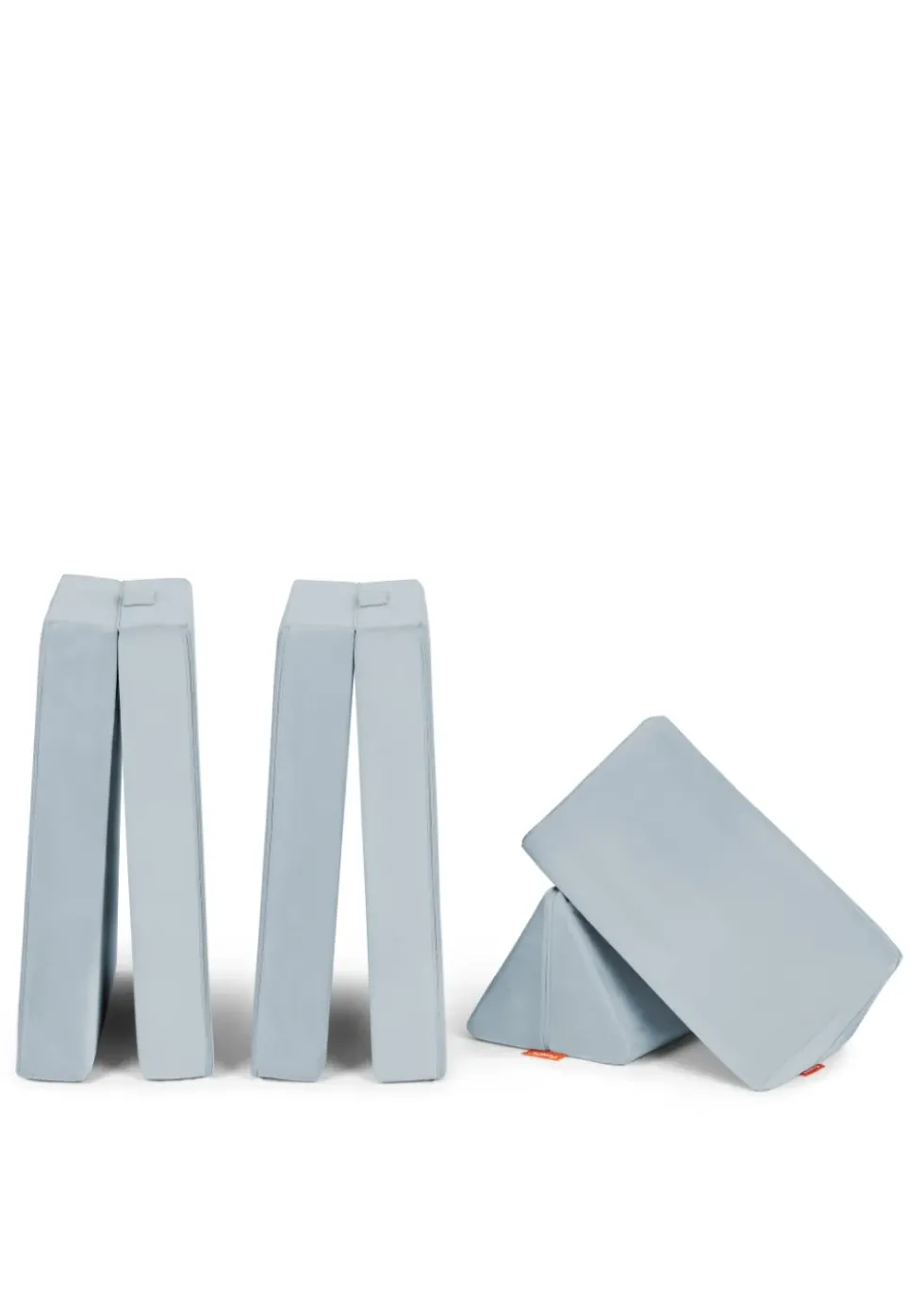 Mini Spielsofa Velours Arktis Blau