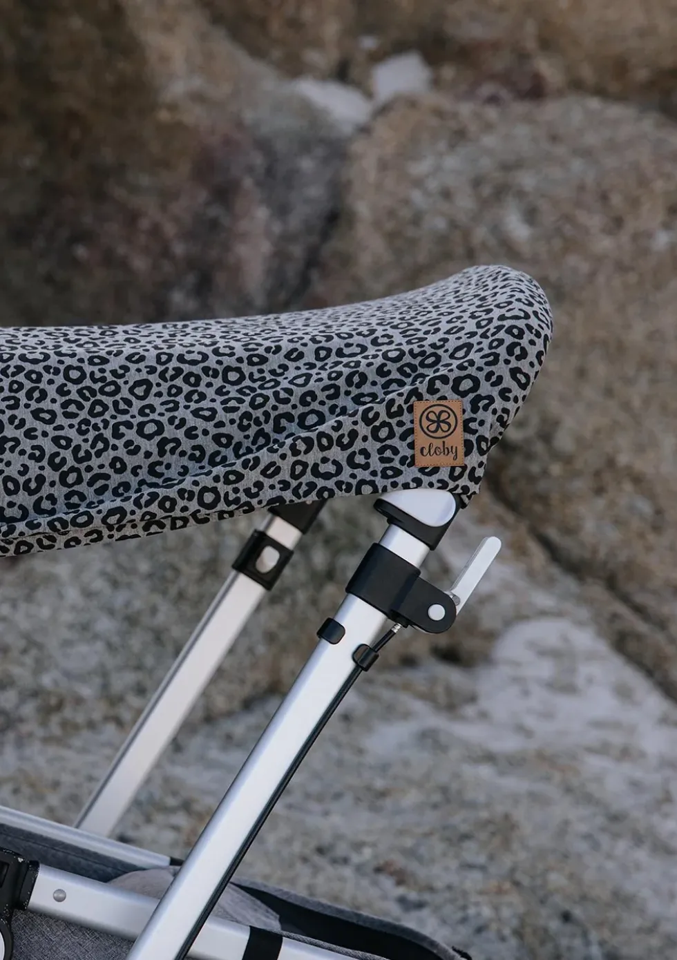 Multifunktionale UV-Decke UPF 50+ Leopard Grey