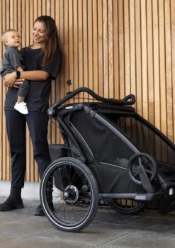 Multisport-Fahrradanhänger 'Chariot Sport 2 Single' Black