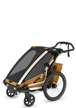 Multisport-Fahrradanhänger 'Chariot Sport 2 Single' Natural Gold