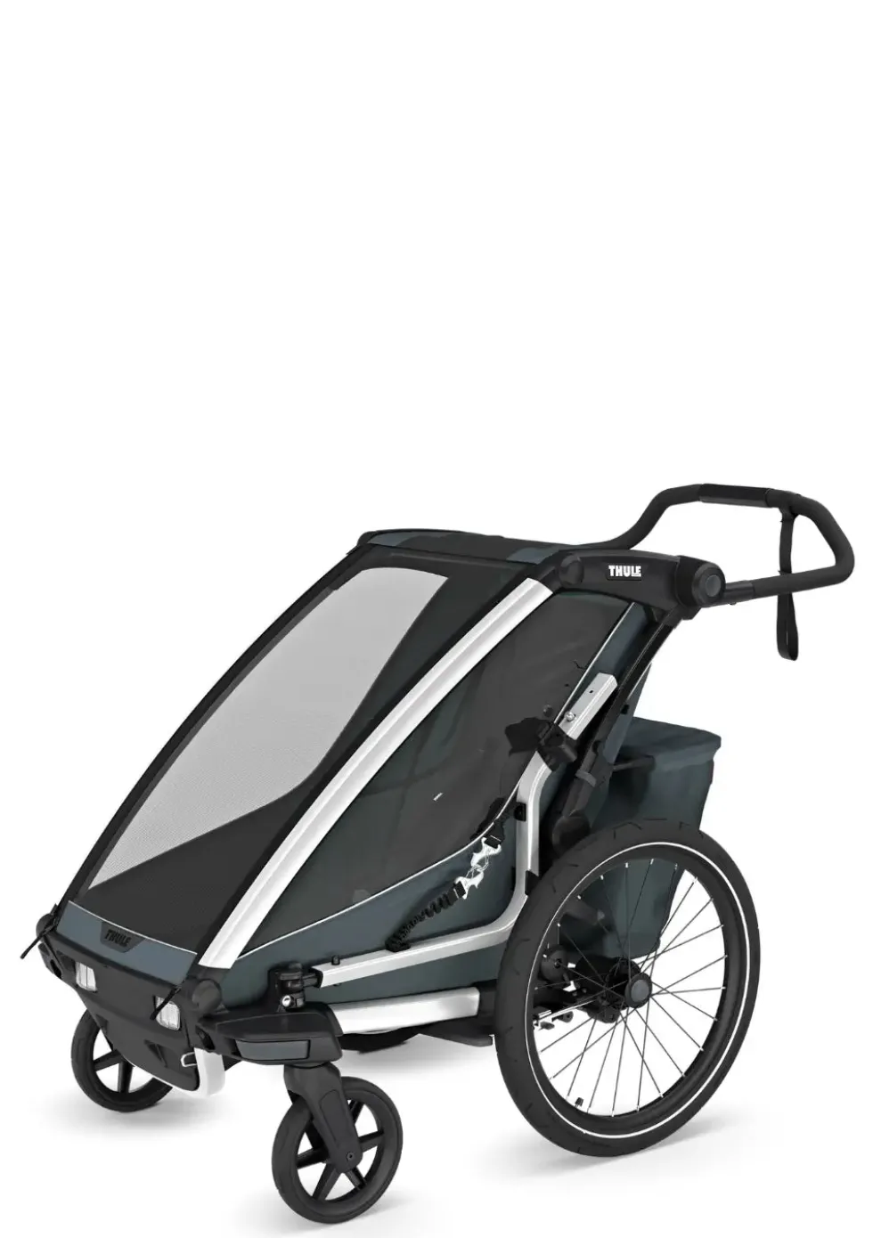 Multisport-Fahrradanhänger 'Chariot Cross 2 Single' Dark Slate