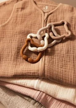 Musselin Baby Schlafsack TOG 0,5 Biscuit