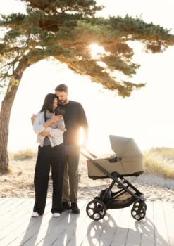Newborn Travel Bundle 'Charm' Faded Khaki
