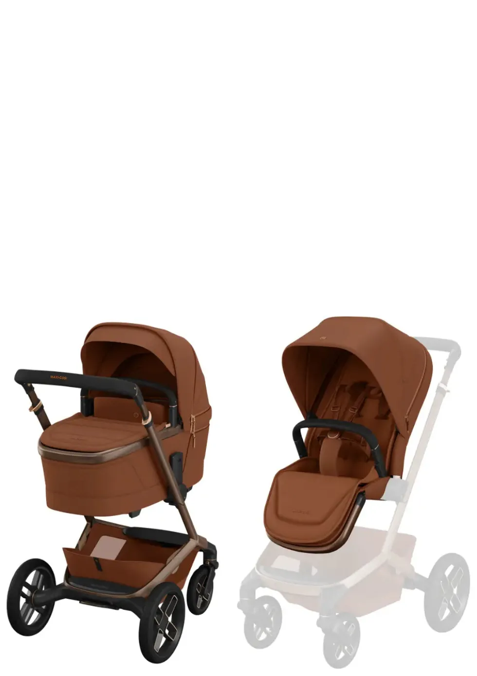 Newborn Travel Bundle 'Fame + Coral Slide Pro' Copper Terra