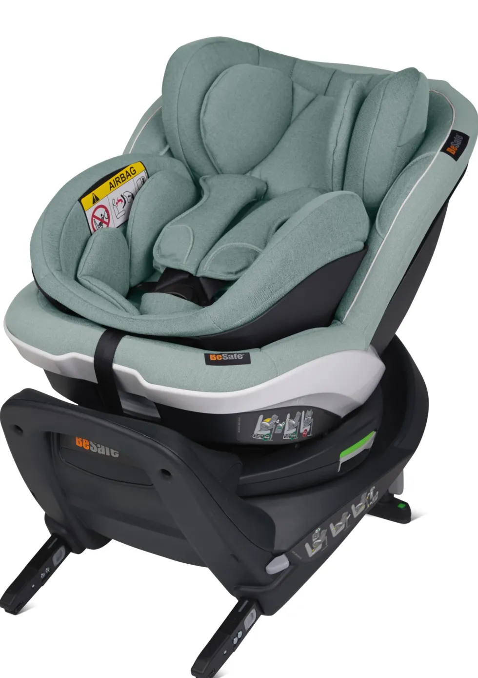 Reboarder 'iZi Twist B i-Size' Sea Green Mélange