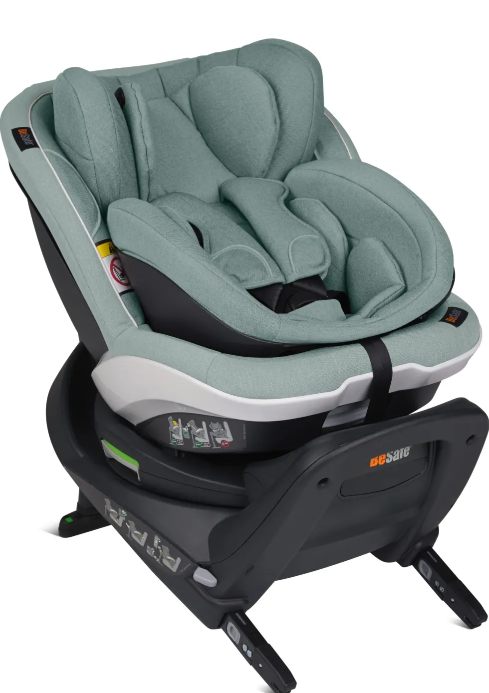 Reboarder 'iZi Twist B i-Size' Sea Green Mélange