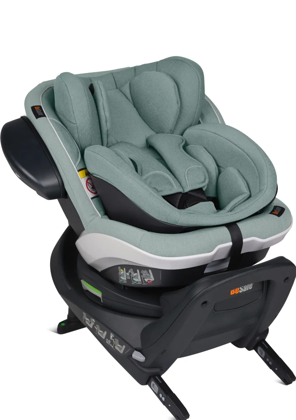 Reboarder 'iZi Twist B i-Size' Sea Green Mélange