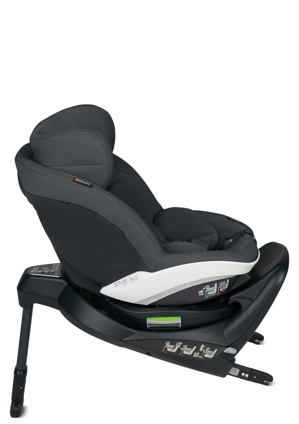 Reboarder 'iZi Twist i-Size' Anthracite Mesh