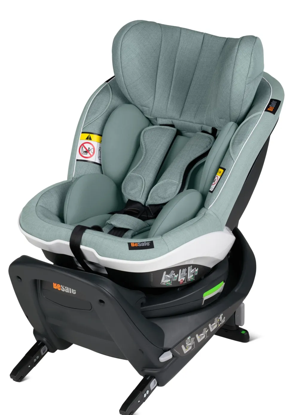 Reboarder 'iZi Twist i-Size' Sea Green Mélange