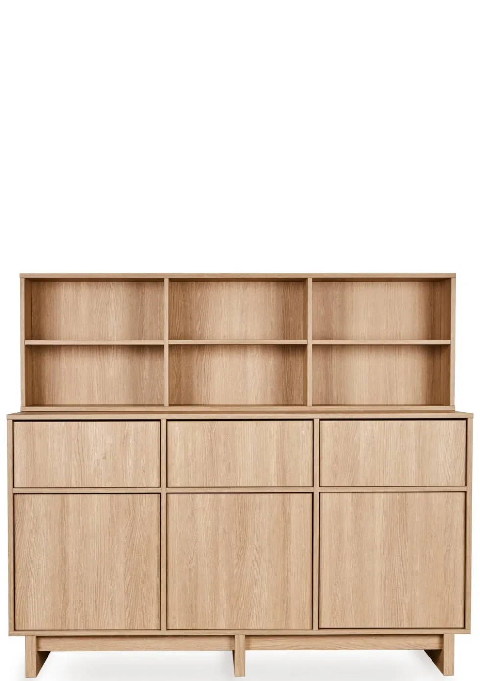 Regalaufsatz für Kommode XL 'Kyo' Honey Ash