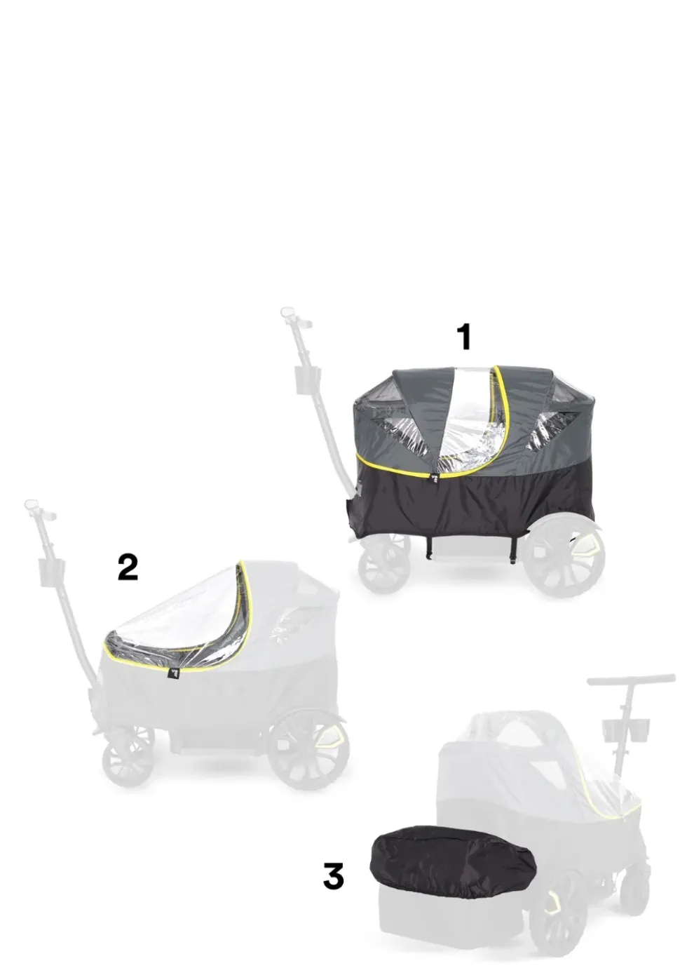 Regenverdeck-Set für Cruiser XL