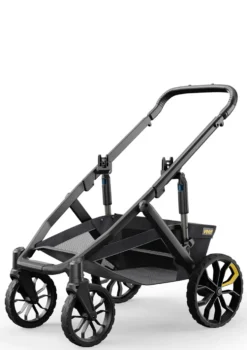 &Roll Kinderwagengestell dunkelgrau / schwarz