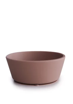 Silikon Schüssel mit Saugnapf Cloudy Mauve