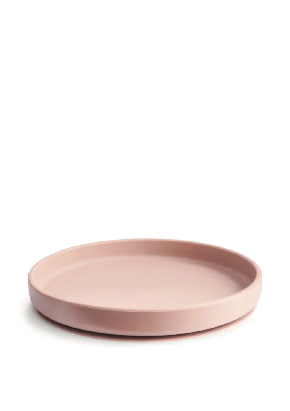 Silikon Teller mit Saugnapf Blush