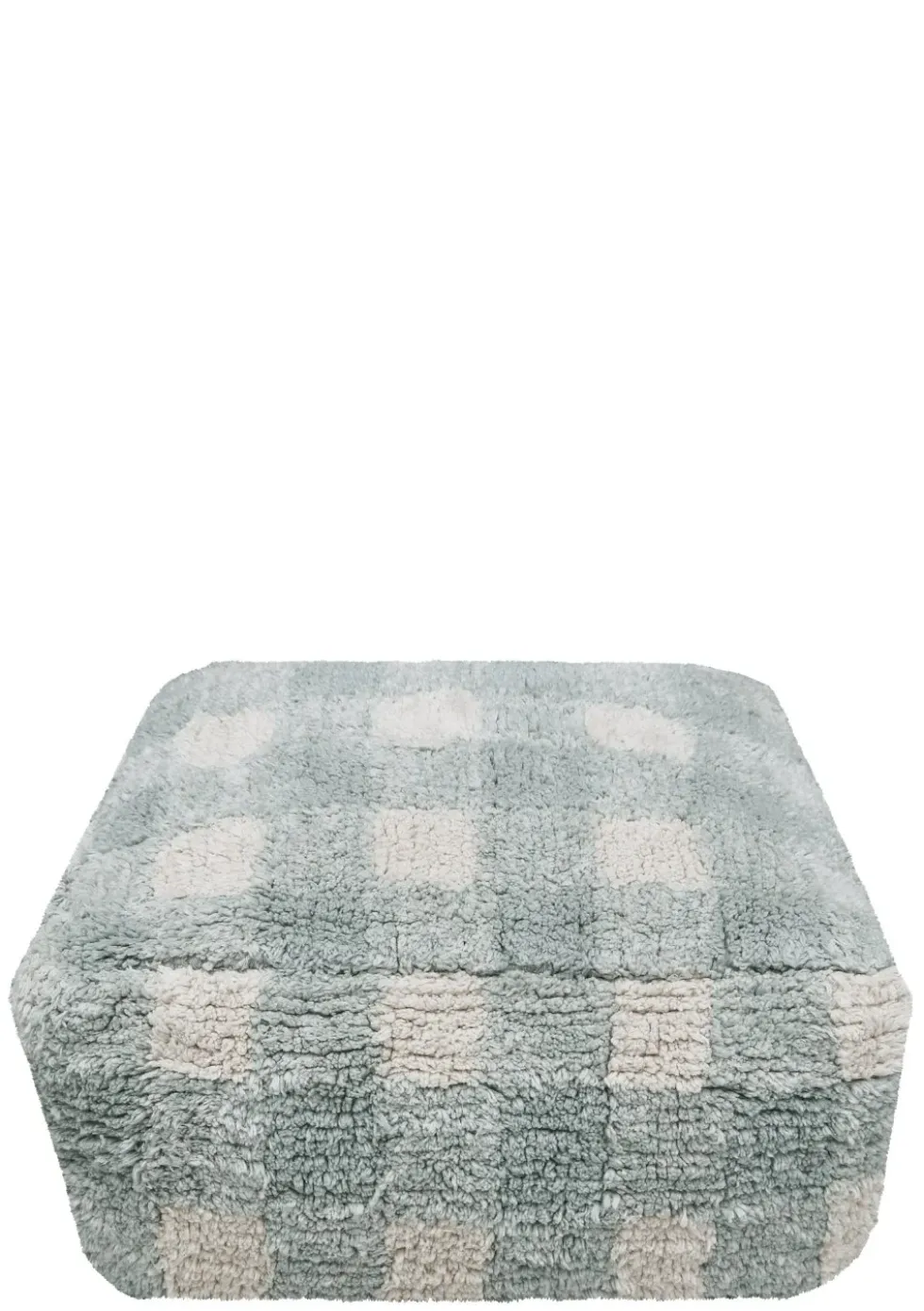 Sitzpouf 'Vichy' Blue Sage