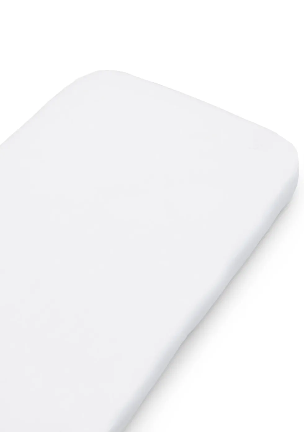 Spannbettlaken 'Clove' für Beistellbett/Wiege Simply White 82 x 42 x 5 cm