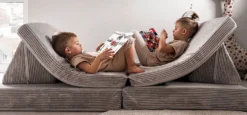Spielsofa Cord Koala Grau