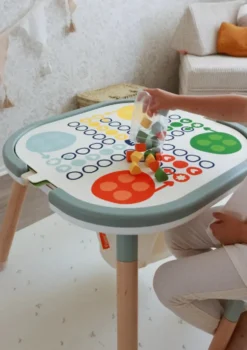 Spieltisch & Stühle Set Pastell Grün