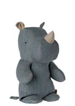 Stofftier 'Safari-Friends' Nashorn blau/sand klein