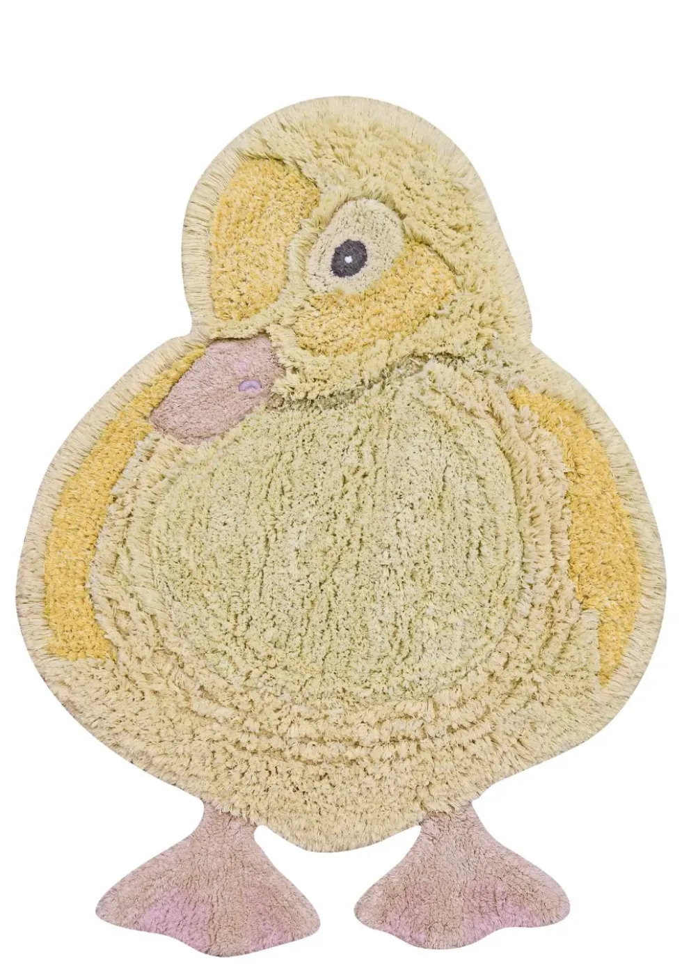 Teppich mit Tiermotiv 'Ducky' waschbar 120 x 95 cm