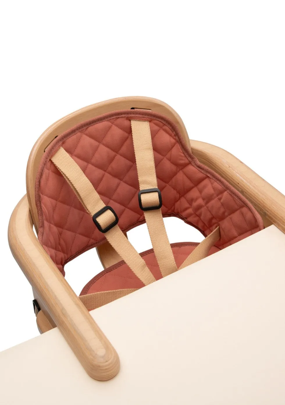 Tischsitz mit Sitzauflage 'Hiko' Rosenholz