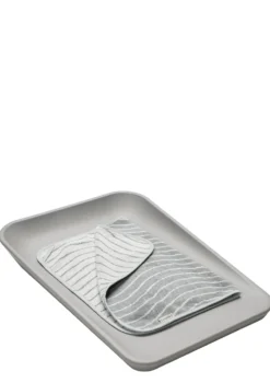 Topper Wickelauflage Organic 'Woodland' Cool Grey